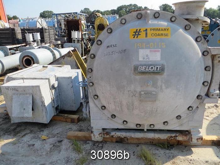 Used Beloit MR32 Horizontal Pressure Screen #30896
