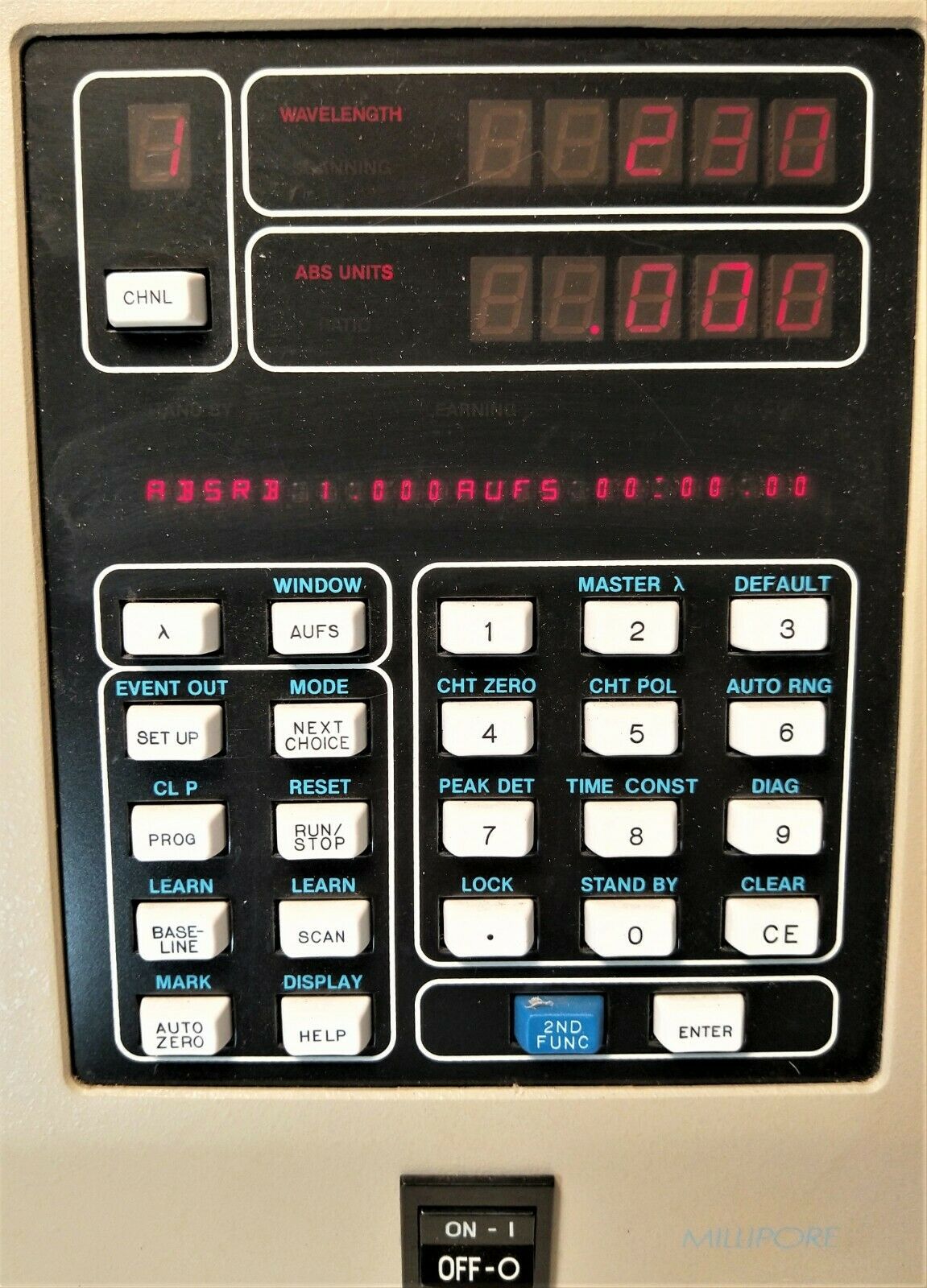 Used Waters M490E Programmable Multiwavelength Detector