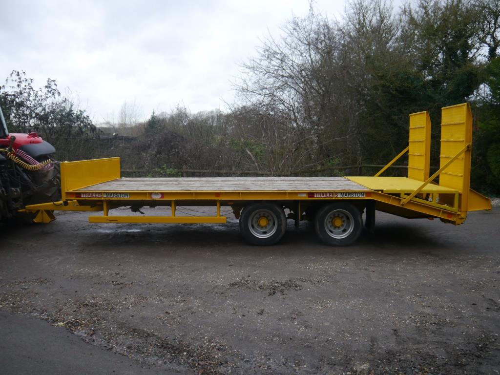Used AS Marston MPT15FT Low Loader Trailer