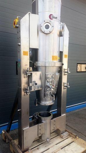 Used Glatt GPCG 3 Fluid Bed Dryer