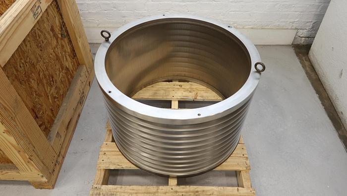 Unused Black Clawson UV200 Pressure Screen Basket #44633