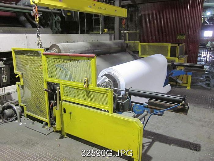 Used Manchester Complete Fourdrinier Paper Machine, 119" Wire Width #32590