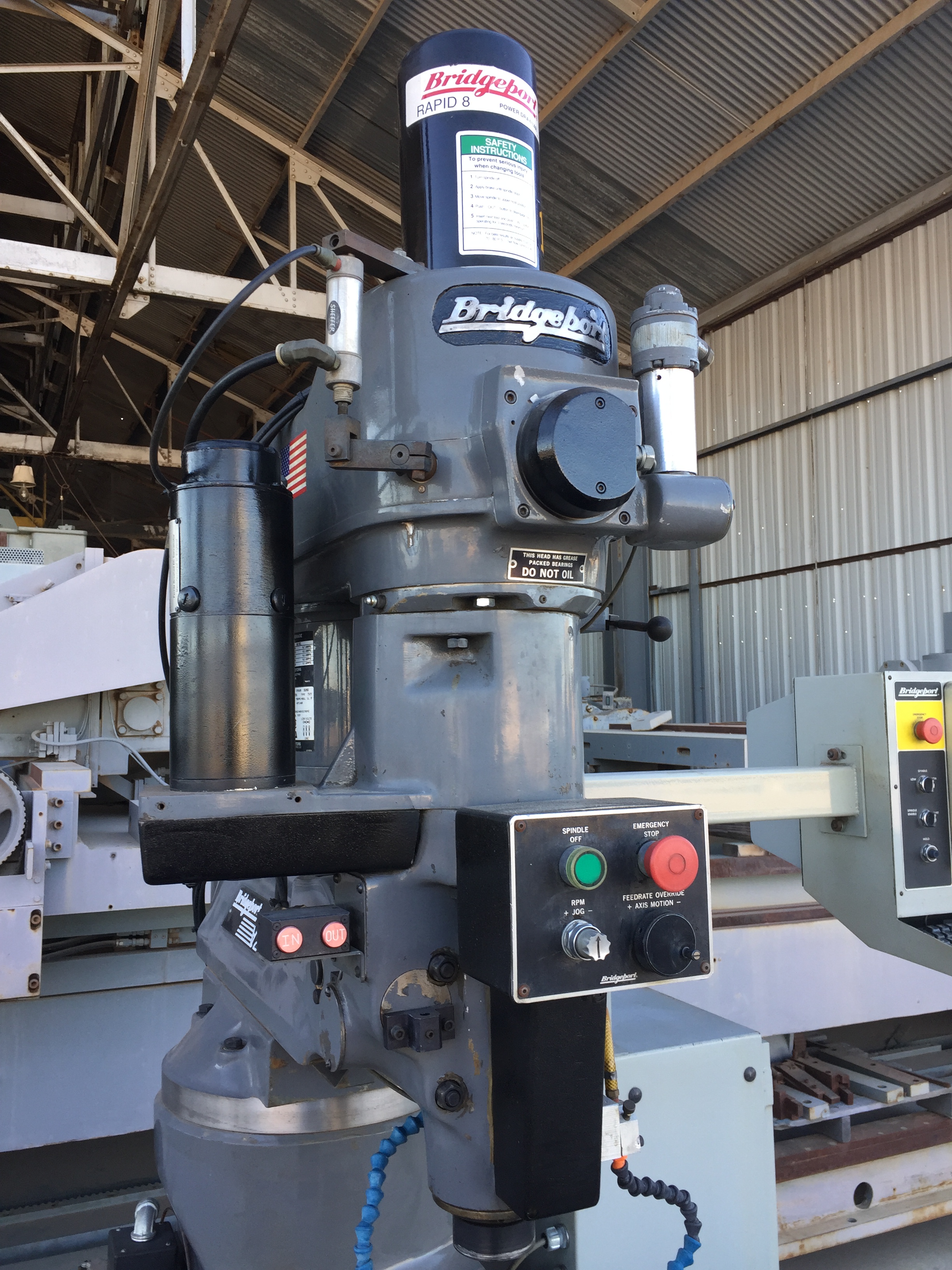 Used Bridgeport Mdl. V2XT CNC Vert. Milling Mach.