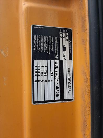 Gebruikt 1998 MERCEDES BENZ ACTROS 1840