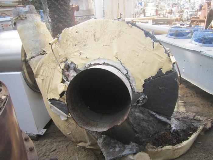 Used Separator, Cyclone, 54" X 9', S/st, Air, 6'10" Cone, 10" Disc #S737333