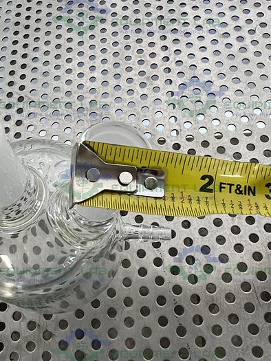 Used Chemglass  CG-1576-04 250mL 3-Neck Jacketed European Flask 24/40 Outer