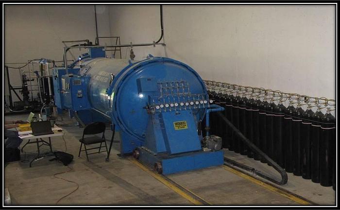 Used WSF/Amercican Autoclave 5'6" dia x 19' 6" long