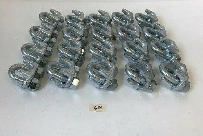 New! Fastenal 5/8 Wire Rope Clips Cable Clamp Qty20 *Fast Shipping* Warranty!