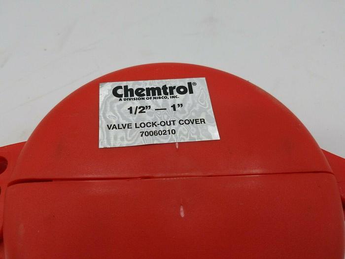 Used chemtrol 1/2-1 valve lockout cover