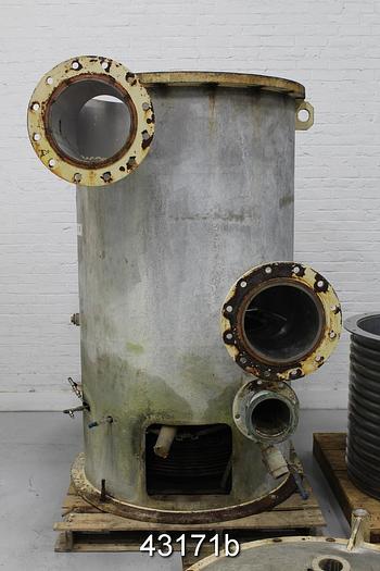 Used Voith Size 20 Pressure Screen, Stainless Steel Housing #43171