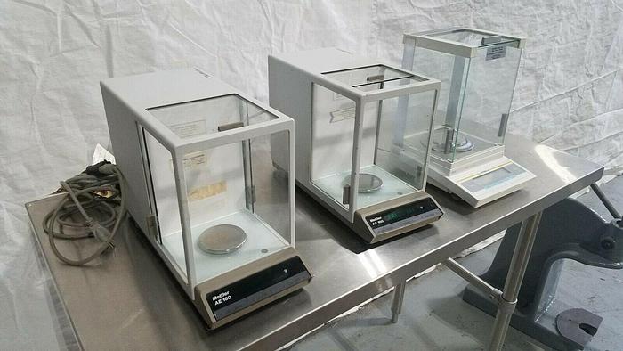 Used 3 Digital Lab Weight Scales Mettler AE160 Sartorius BP61 All Not Working
