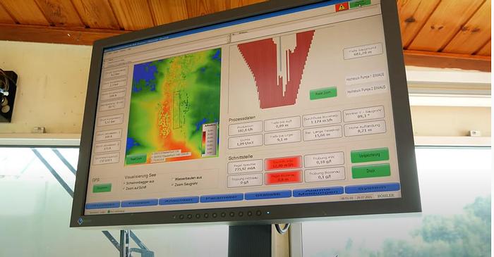 Used 1998 Bagema catamaran Suction excavator