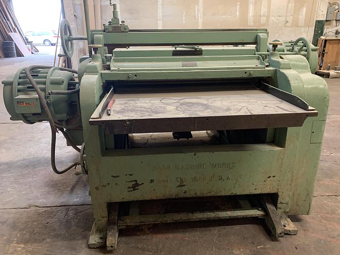 Used Buss 88 Double Surface Planer