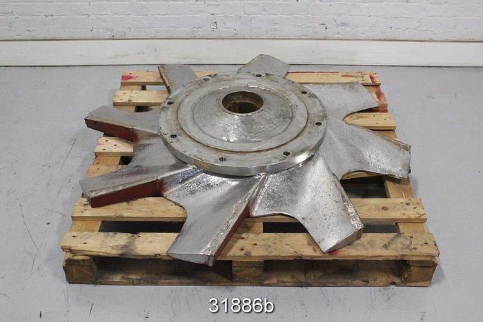 Used Black Clawson Vokes 50" 8 Vane Rotor #31886