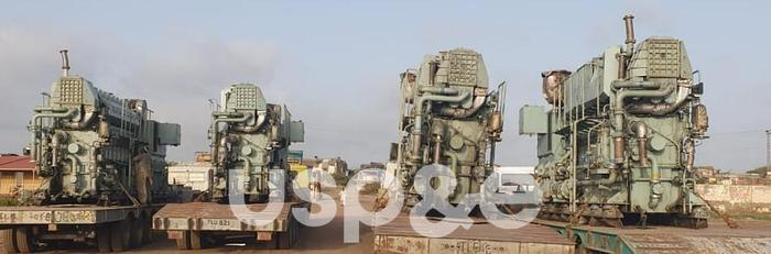 Used 2 MW 2005 Used Yanmar 8N280L-EV HFO/Diesel Generator Sets