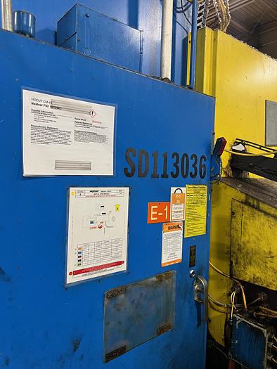 Used APEX 10 TON 30 INCH DUAL STATION TABLE UP VERTICAL BROACHING MACHINE