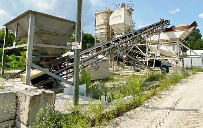 Used 2007 TEREX Bandit 12 Portable Concrete Batch Plant