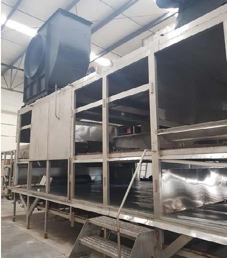 Used Dryer, Apron, 12.5' x 45', S/St, National #A742912