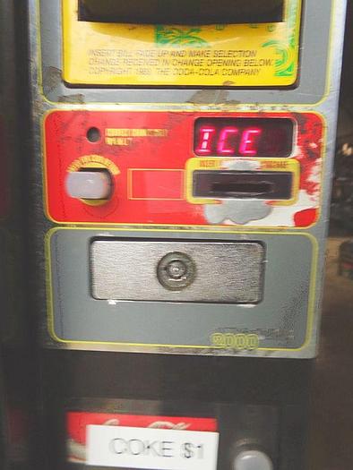 Used Refrig, Soda Vending Refrigerator, Coca Cola, #C742960