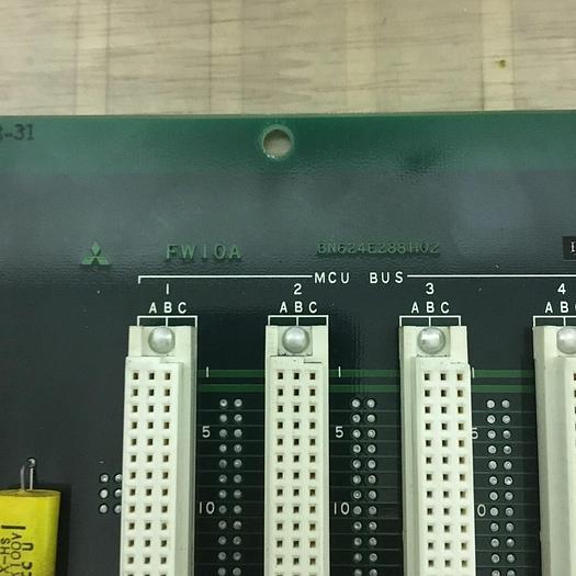 Used Mitsubishi, FW10A ,  PC Board, S/N-BN624E288H02