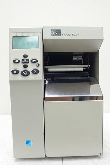 Used Zebra 105SL Plus 203 DPI Barcode Label Printer 102-8K1-00000