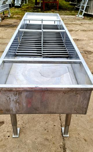 Used Płuczka progowa ,wodna do owoców miękkich