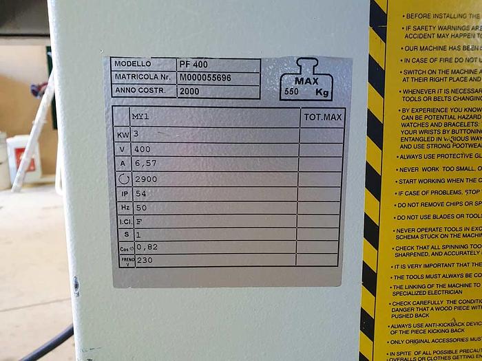 Used 2000 Casolin Italy PF 400