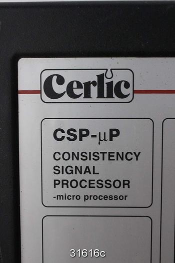 Used Cerlic Optical CSP-uP Consistancy Meter #31616