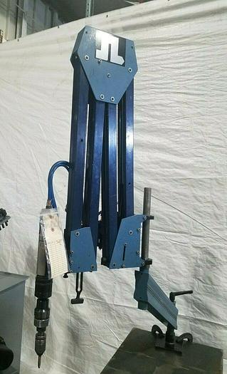 Used S & L Maskin Pneumatic Drill / Screw with Articulating Arm Reduces Fatigue