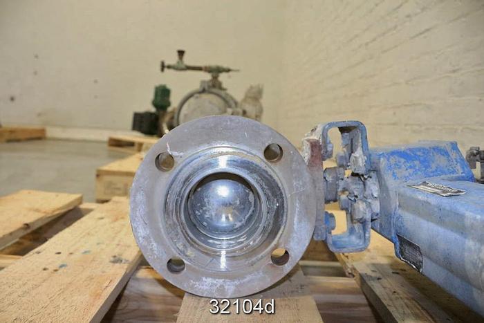 Used Neles Jamesbury R23CAV3CCJDV 3" V-Ball Control Valve #32104