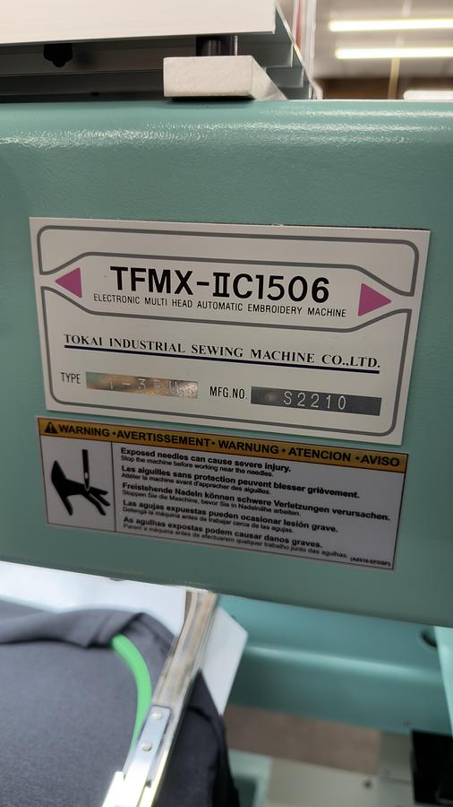 Refurbished 2015 Tajima TFMX-IIC1506