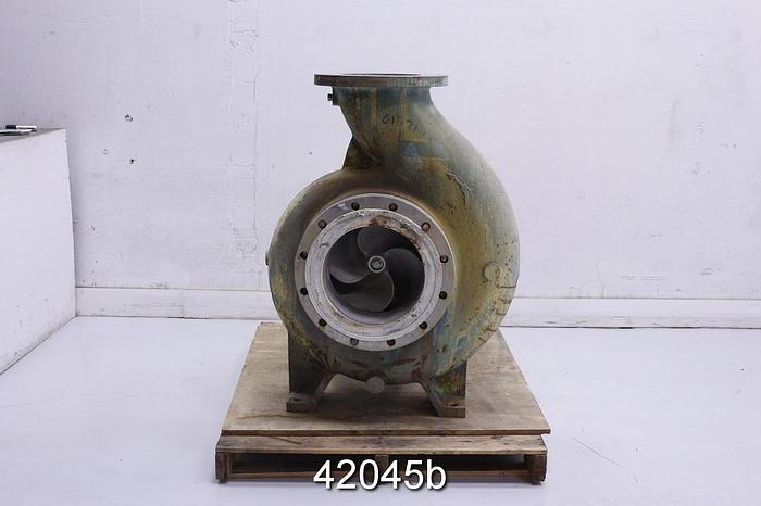 Used Goulds 3175 10x12x18 Pump, Stainless Steel Casing #42045