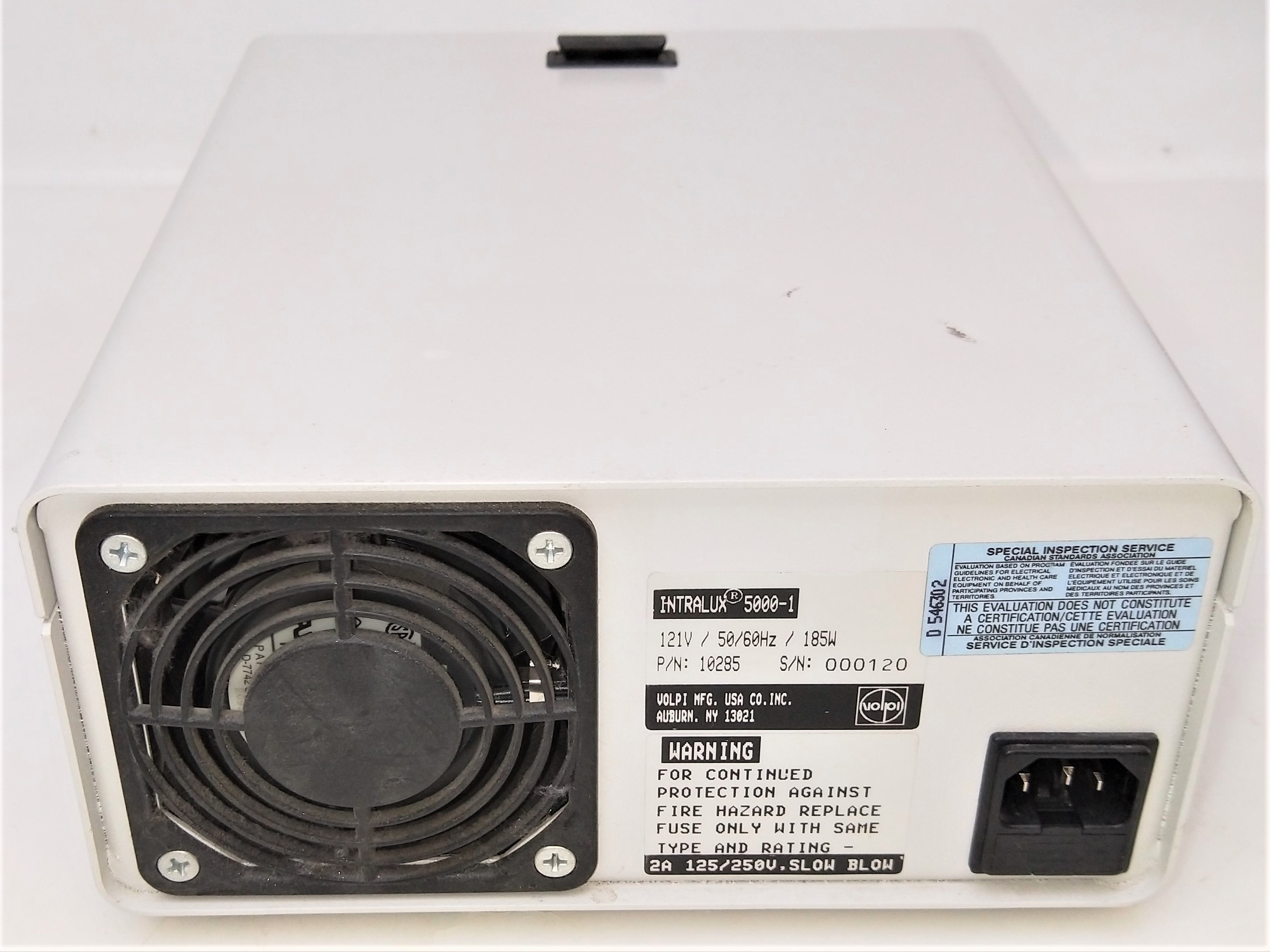 Used Volpi Intralux 5000-1 Cold Light Source