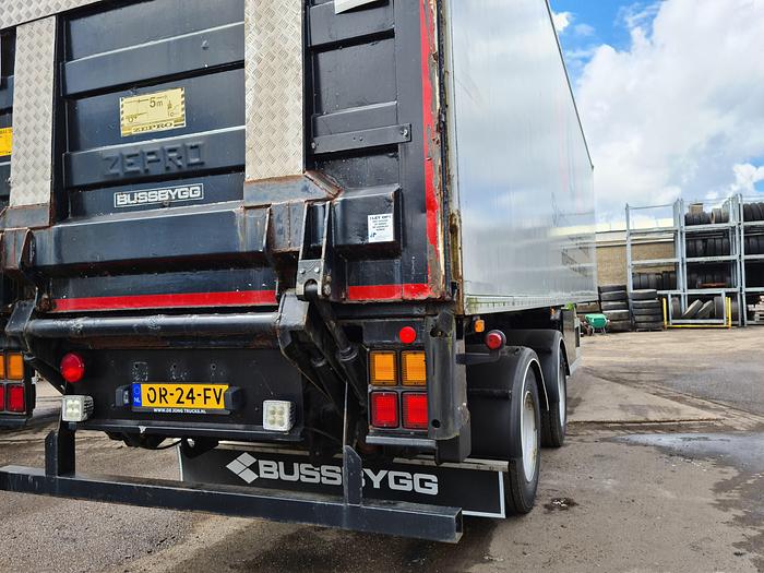 Used 2003 HFR 2 AXLE/ CITY/ FRIDGE TRAILER/ OPEN SIDE/ LOADING LIFT STEERING AXLE FRIDGE UNIT