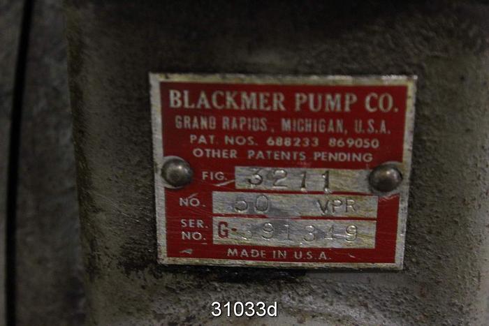 Used Blackmer 3211 Oil Lubrication System #31033
