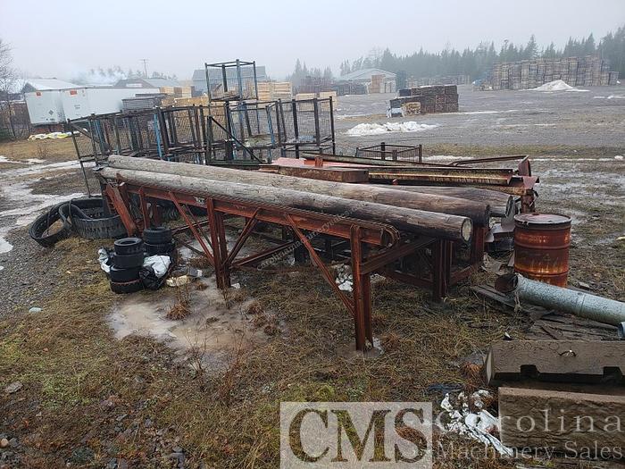 Used UNKNOWN CHOP SAW W/ LINE FEED DECK