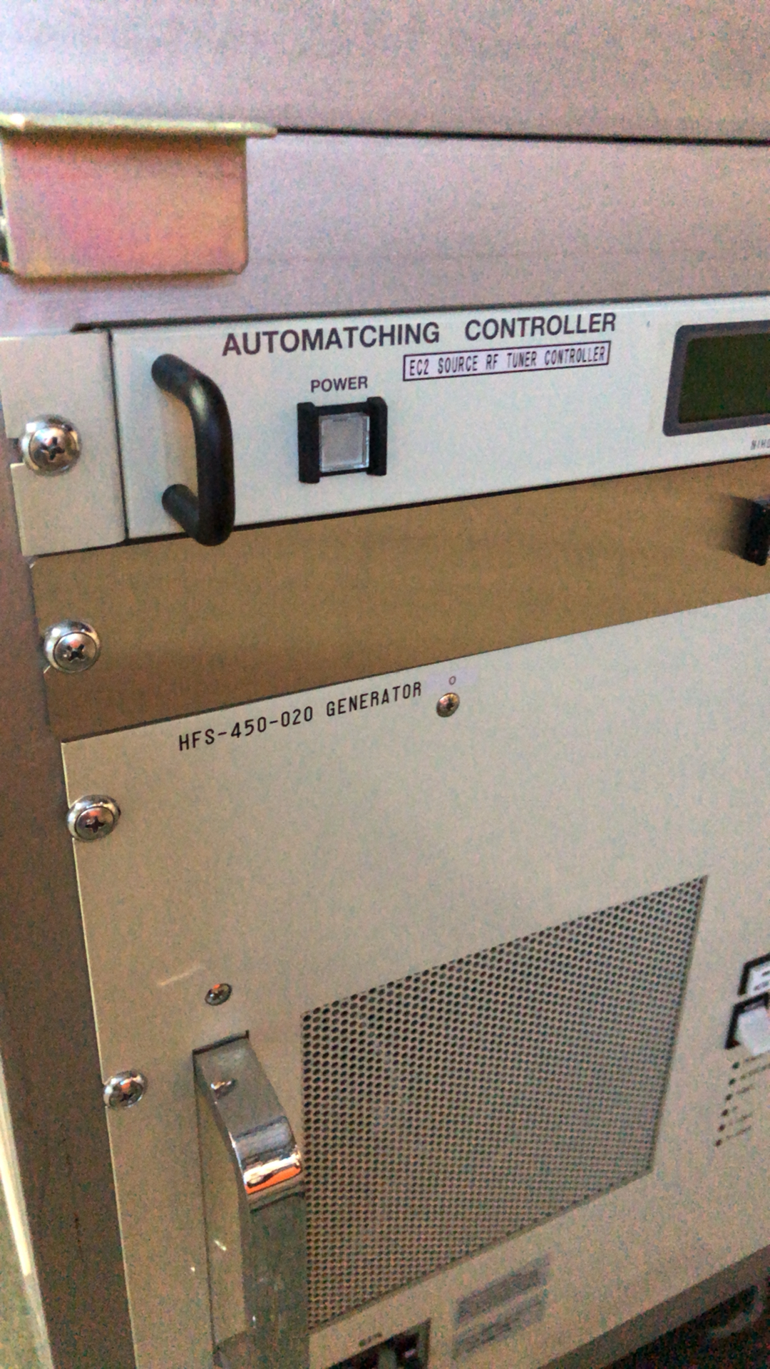 Used Hitachi M-712 Plasma Etcher PSU for Chamber Qty 2 Available