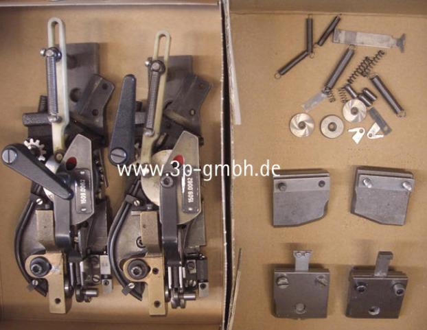 Used Muller Martini HK 75 stapling heads 1997