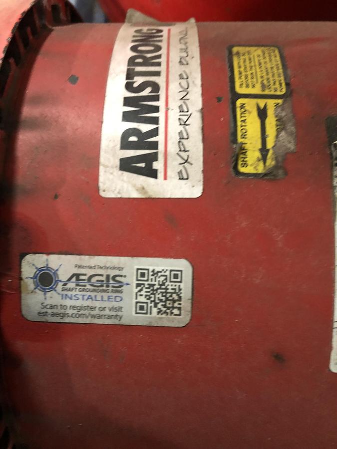 Used Armstrong Commercial Pump Station with Expansion Tank and VFD Controls