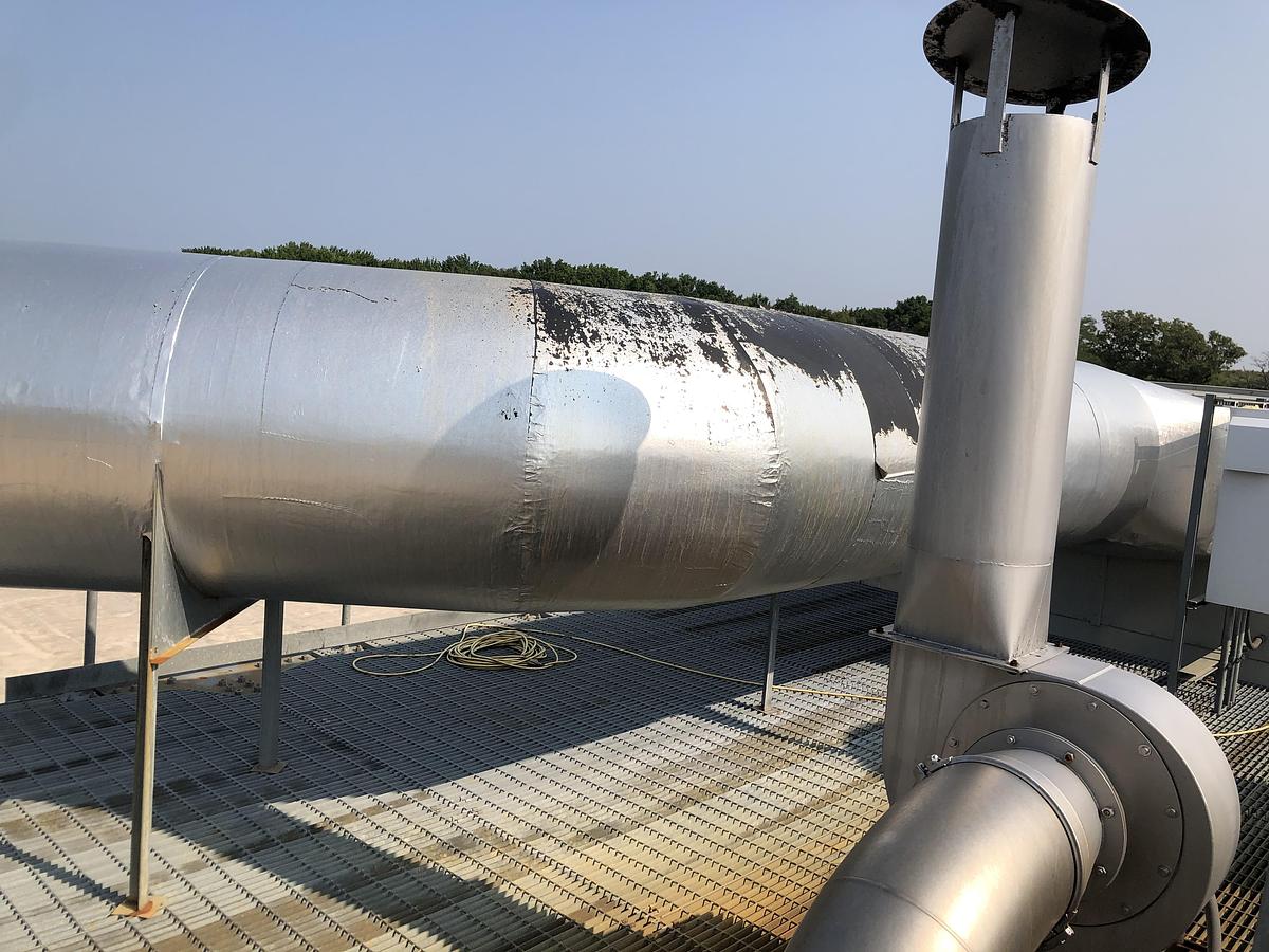 Used Rotodyne Ventilation Fan CV-250/400-P16K30