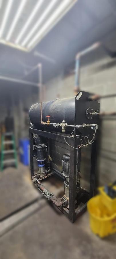 Used Williams & Davis 150HP Steam Boiler w/ Ancillary Equipment - Model 3100D-150S, 5,175 MBH Input (2017)