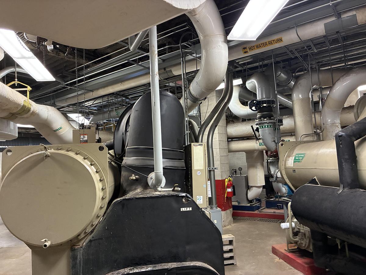 Used Trane Hermetic Centrifugal Liquid Chiller 347-Ton – CVHF770