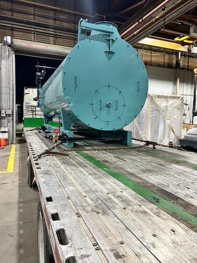 Used Cleaver Brooks 100HP 150PSI CBW-700-100-150-ST Steam Boiler Natural Gas 1995