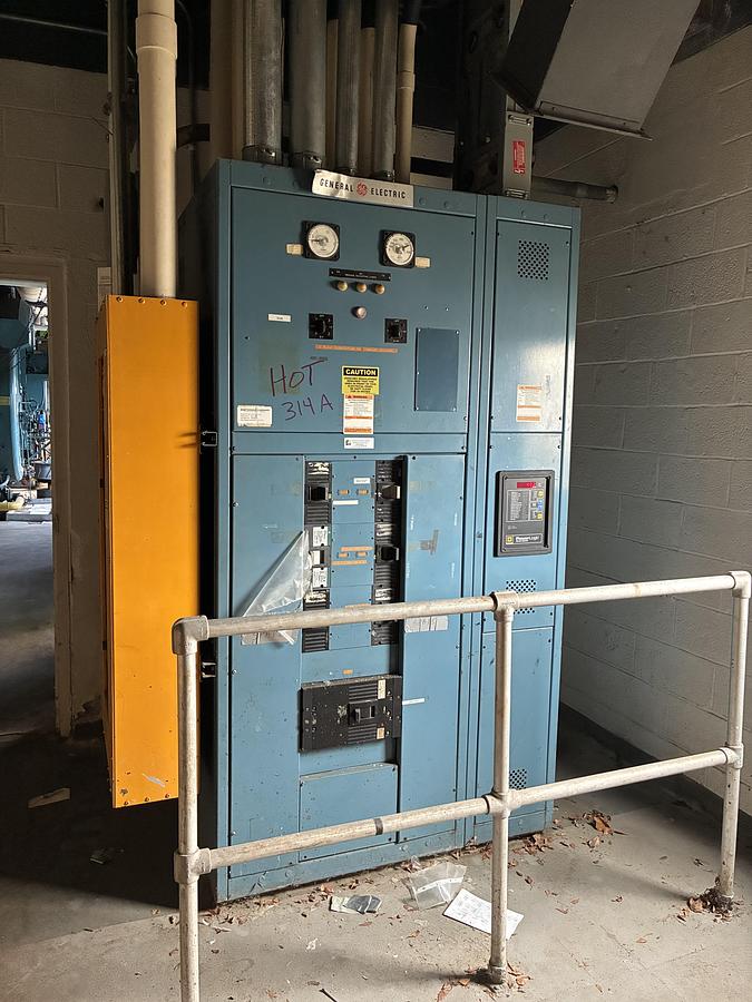 Used General Electric Substation System for Diesel Generator Integration