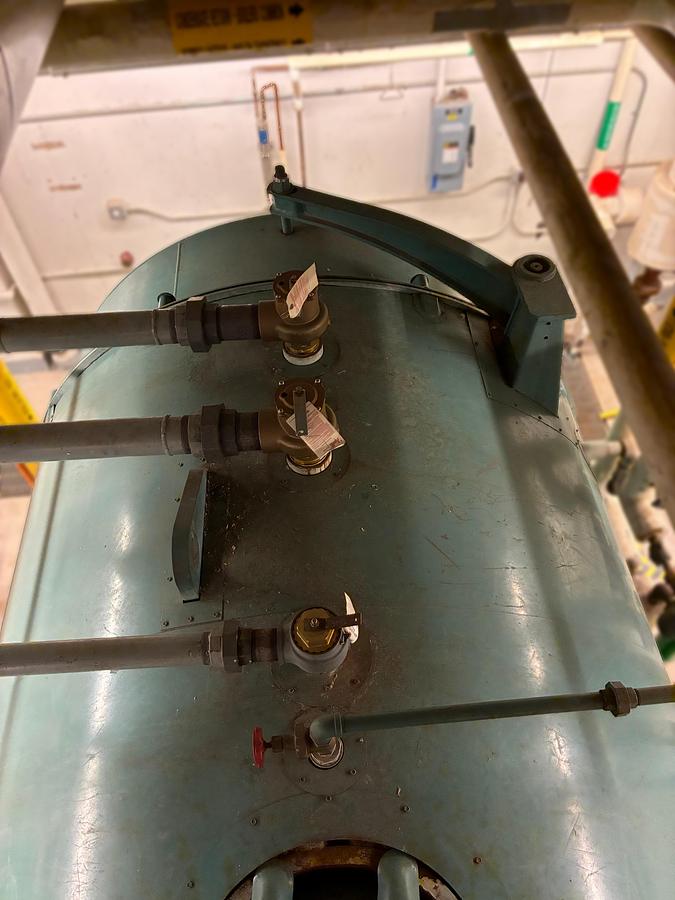 Used Cleaver Brooks CB 350 HP 15 PSI Steam Boiler – 2002 