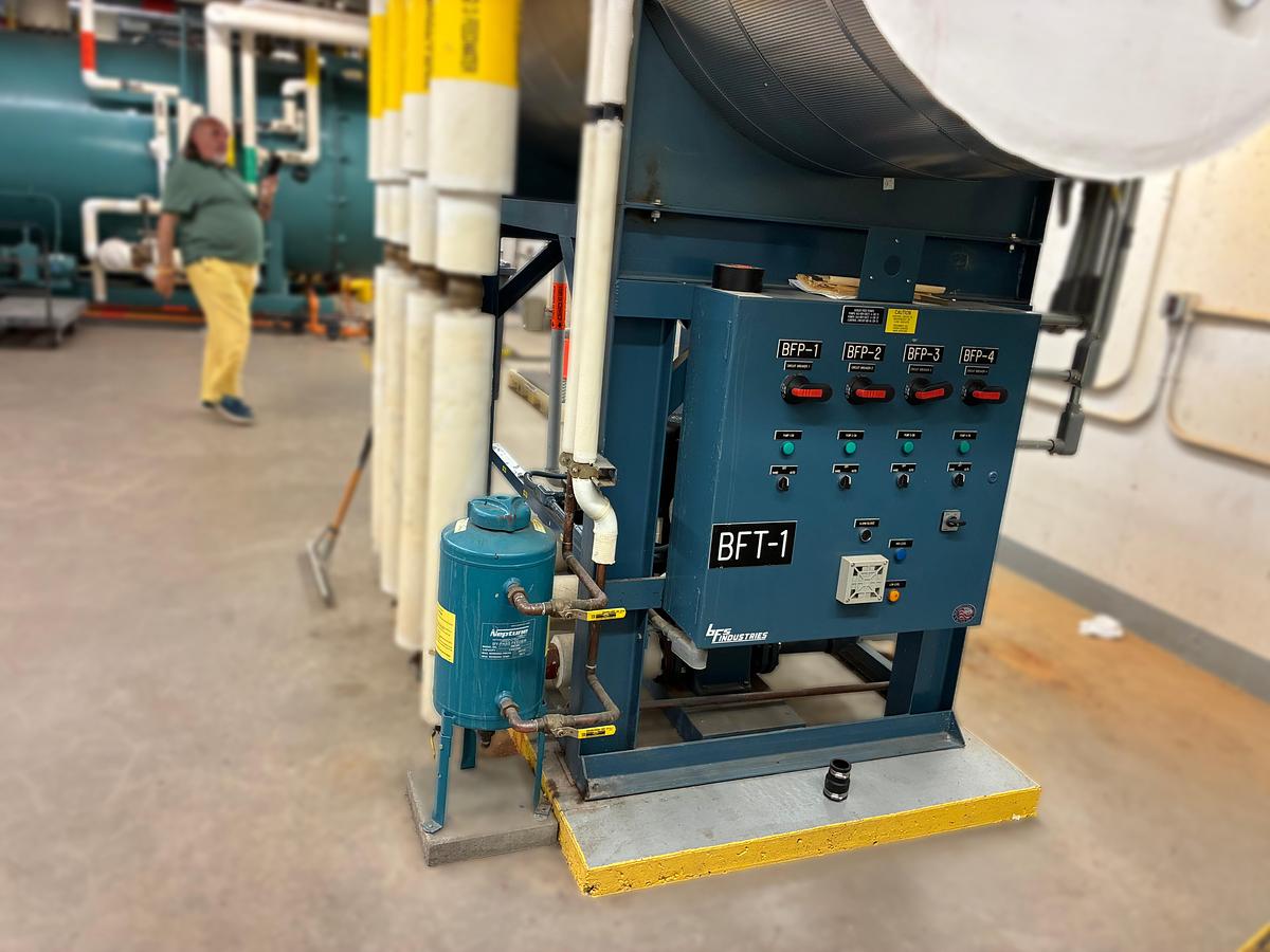 Used Industrial Deaerator (DA) Tank System with Multi-Pump Configuration