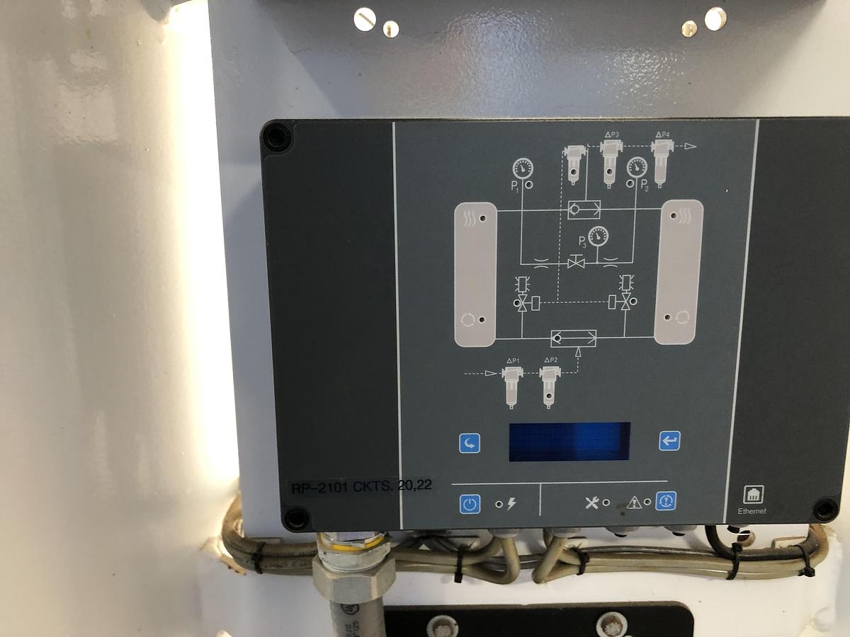 Used SPX FLOW Deltech Compressed Air Dryer System HCS-930