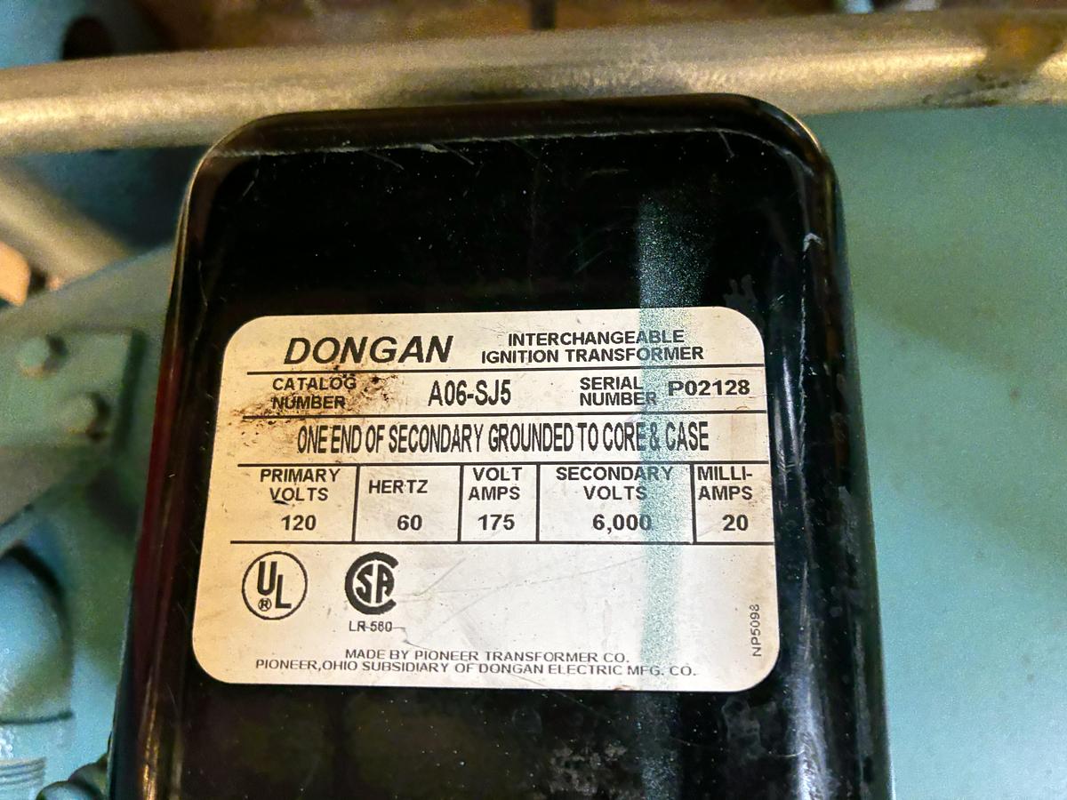 Used 2002 Cleaver Brooks CB 350 HP Steam Boiler – 15 PSI (Recently Serviced)