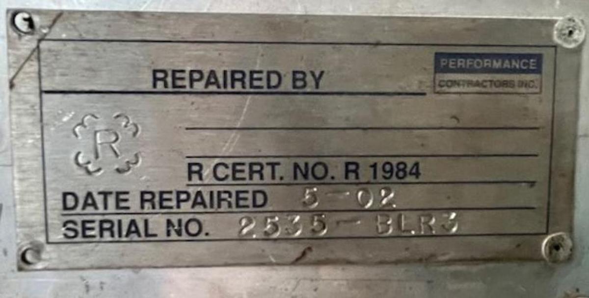 Used Burnham 700 HP 150 PSI Industrial Steam Boiler - 3P-700-50-LB with Cleaver Brooks Controls