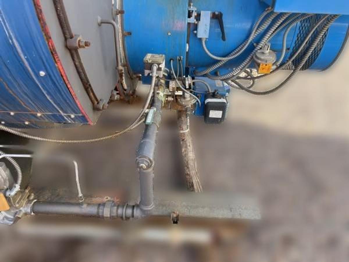 Used 250 HP Hurst 500 Series Scotch Marine Hot Water Boiler – 125 PSI – 2013